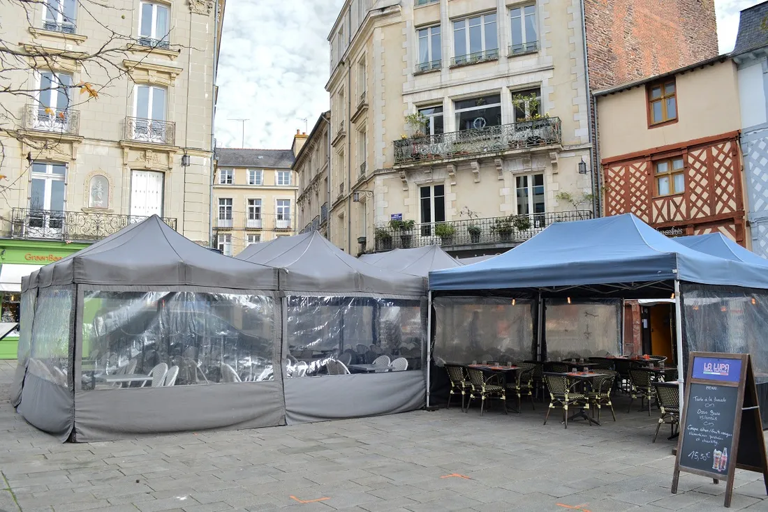 Place St Michel à Rennes